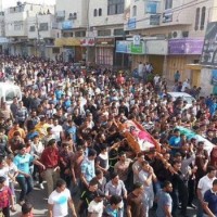 Az izraeli er�k egy palesztin temet�sre t�madtak Khalilban